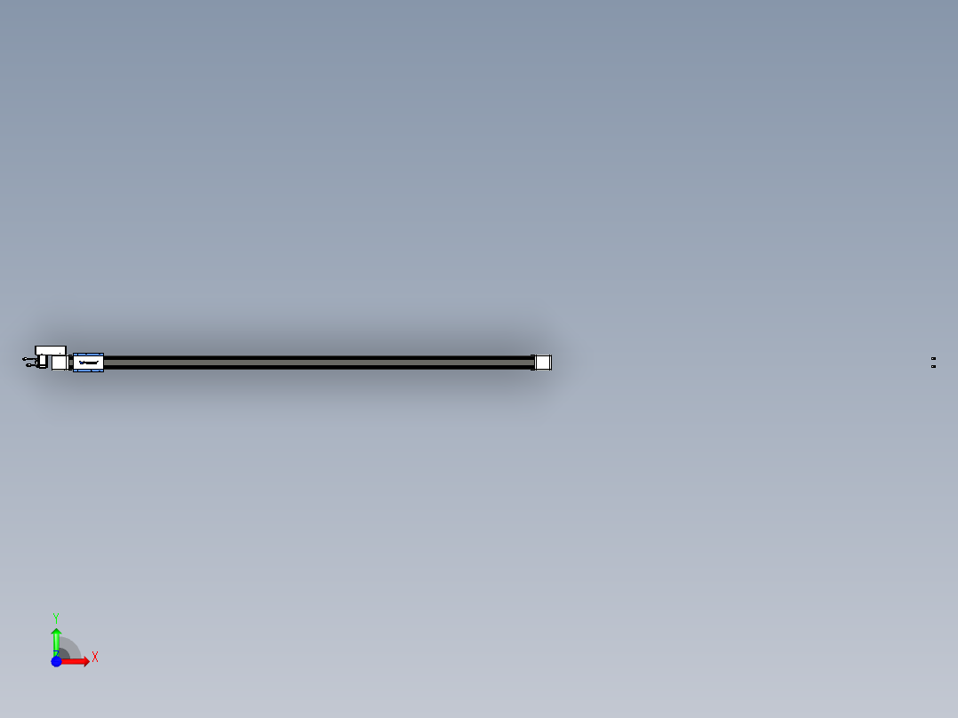 威洛博LB.GB同步带传动--欧规系列GB8-L96-S2550-BR-P40前视图