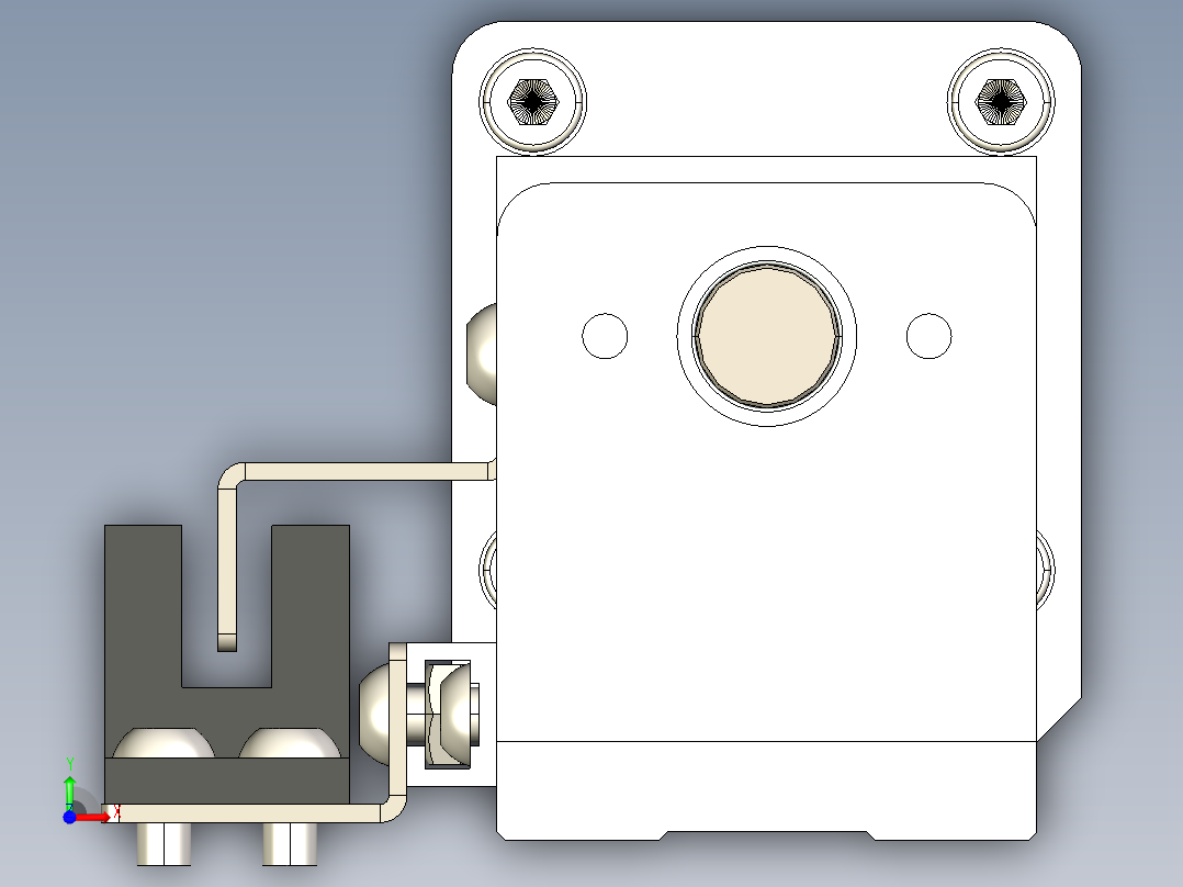 模组FSK30-BC-B35(250)前视图