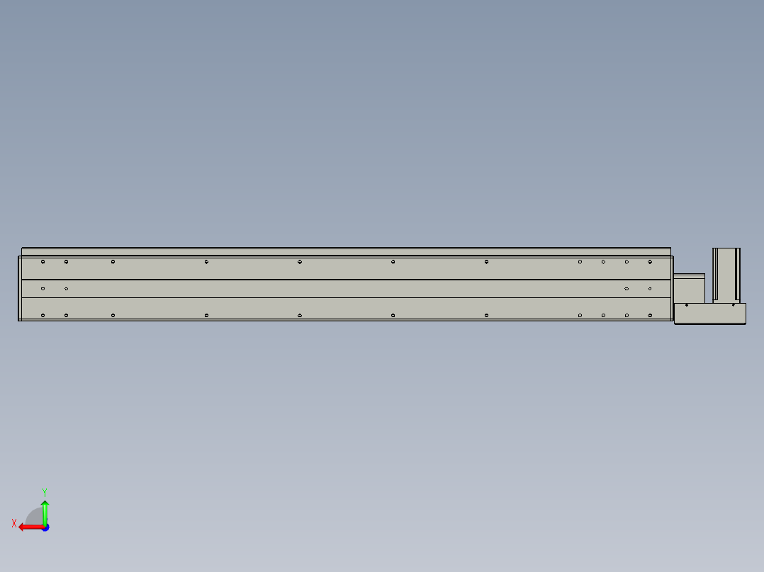 威洛博VBF14-S1100-BL后视图