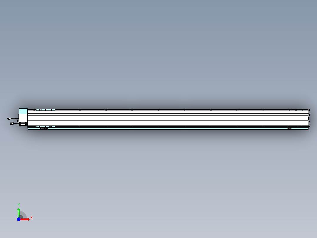 威洛博VBF同步带传动一般环境VBF14-L45-S1850-BRD-ZP40-C3前视图