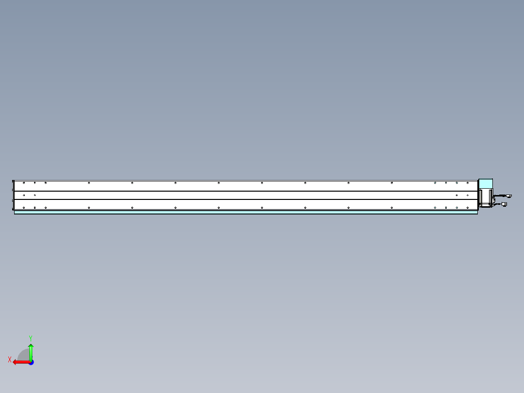 威洛博VBF同步带传动一般环境VBF14-L45-S1850-BRD-ZP40-C3后视图