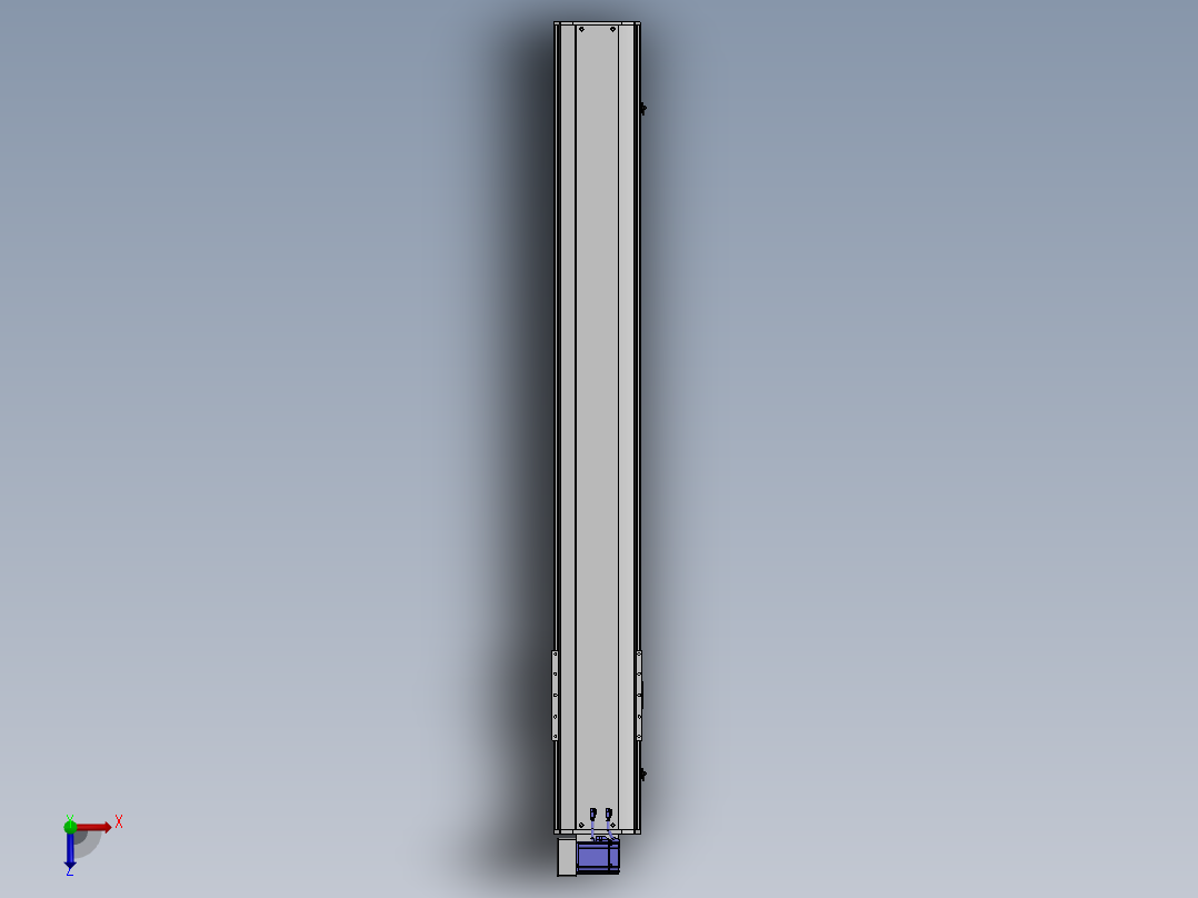 精密模组MT220-L150-1700-LU-M75-C4俯视图