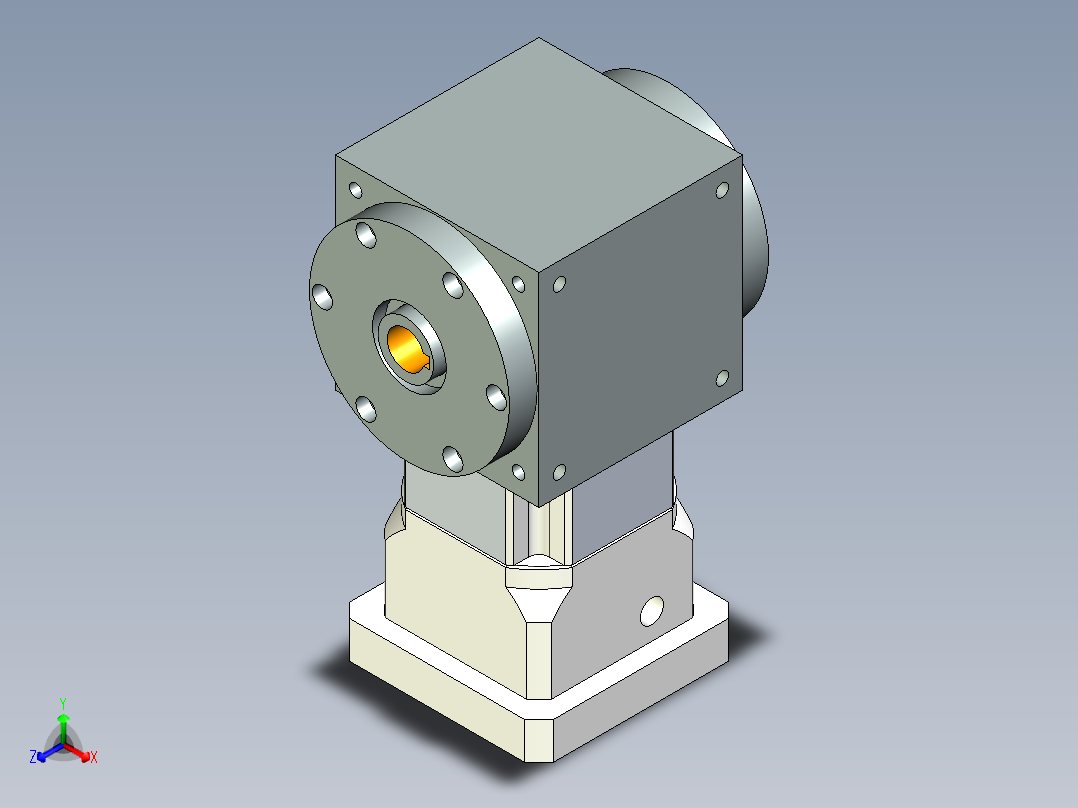 换向器PW110双孔 PGH90-L1 24-95-115-M6.stp
