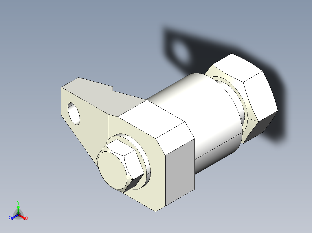 下壓夾具2331(A)-<span style='color: red'>3D</span>多系列多零件图纸模型