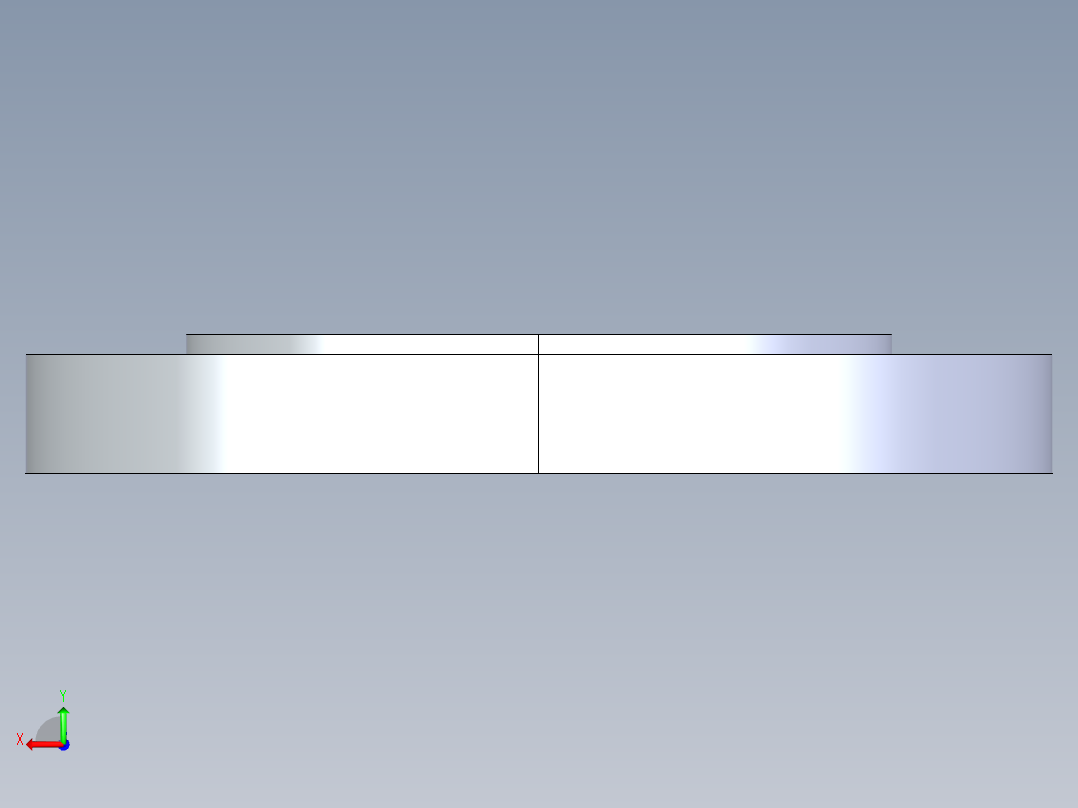 聚氯乙烯配件25-Sch80_Blind Flange_853-060_6in后视图