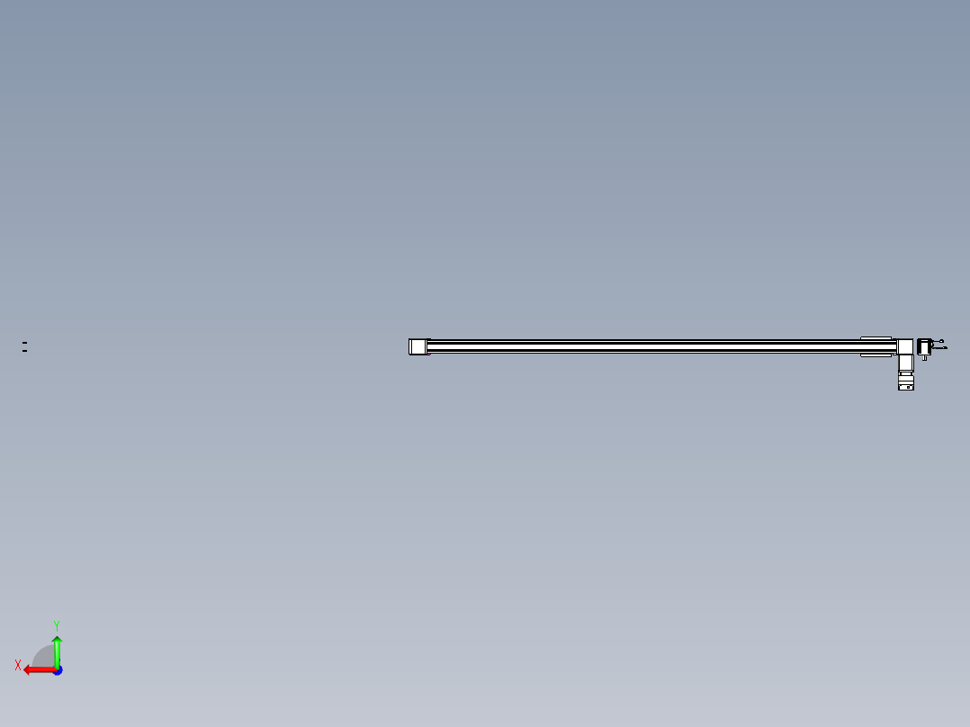威洛博LB.GB同步带传动--欧规系列GB8-L192-S2550-BL-P75-K后视图