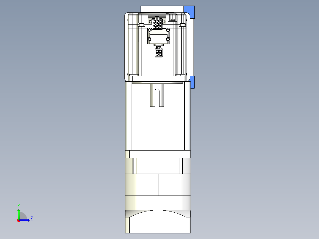 威洛博LB.GB同步带传动--欧规系列GB8-L192-S2550-BL-P75-K左视图