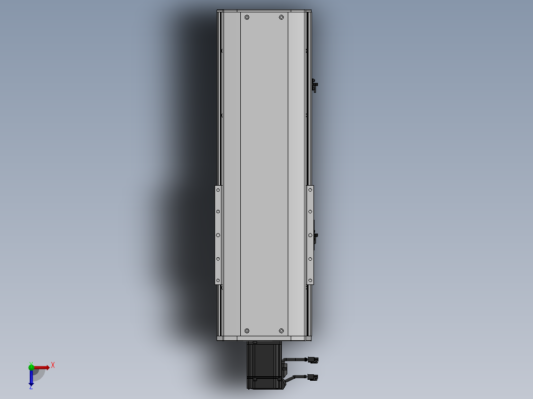 精密模组MY220-T10-350L-BC-P75B-C4-C俯视图