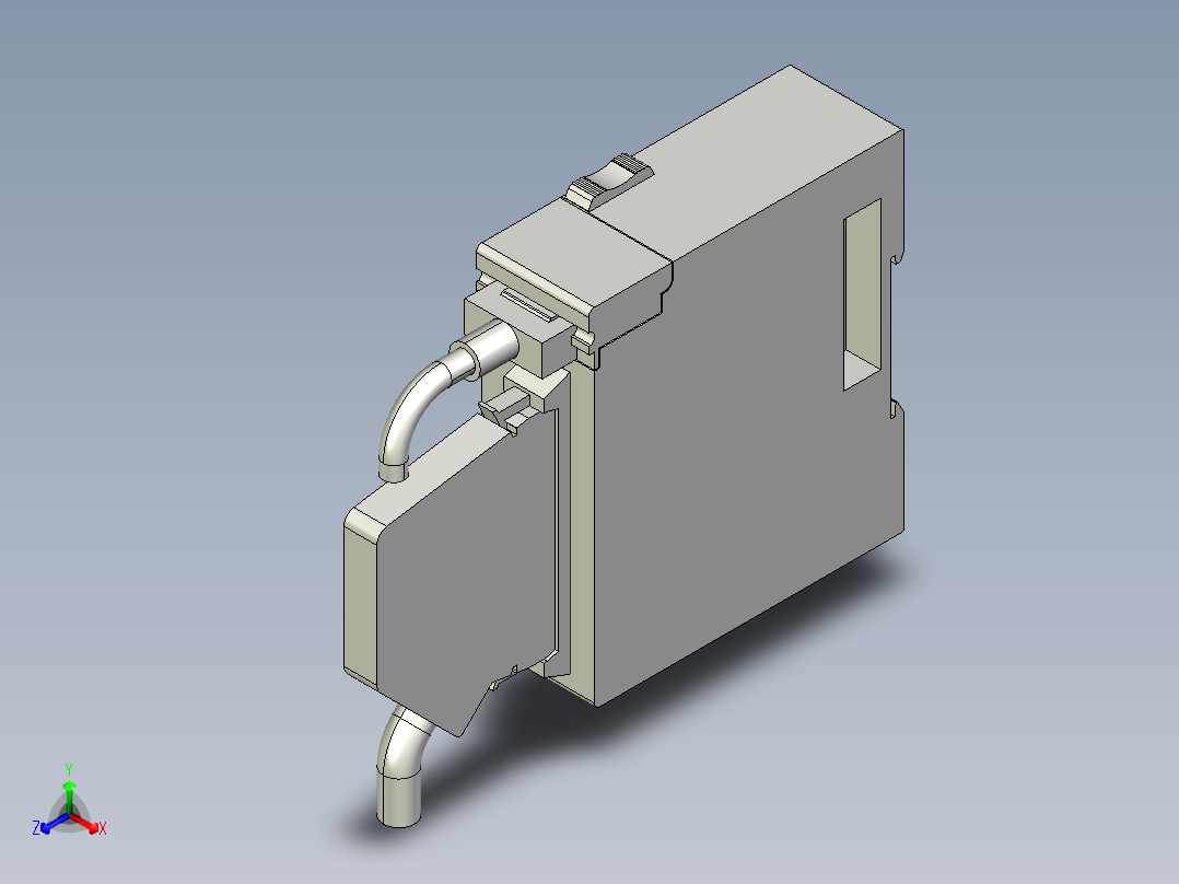 基恩士KV-H20S_kc图纸模型正等轴测图