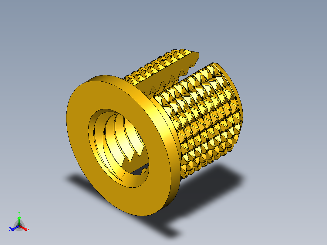 膨胀插入M3，齐平和法兰头类型