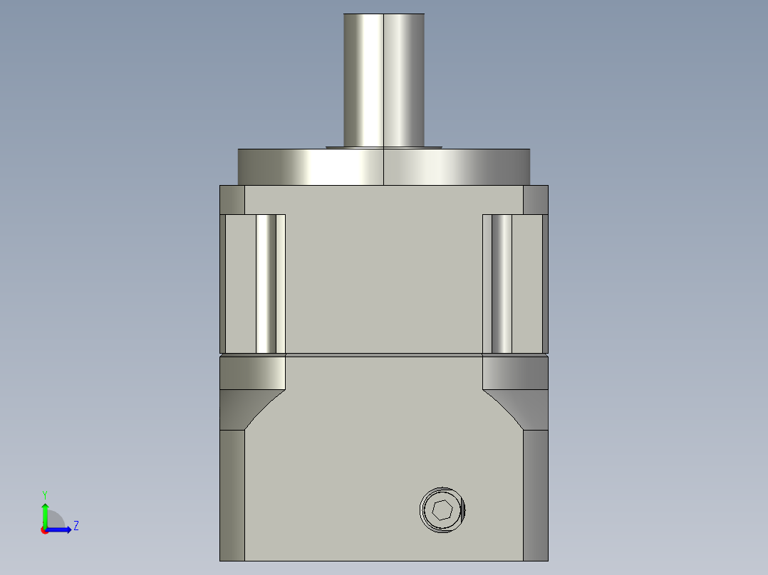 斜齿PGH90-L1 14-73-98.43-M6.STEP左视图