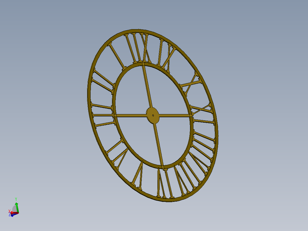 solidworks 复古<span style='color: red'>时钟</span>