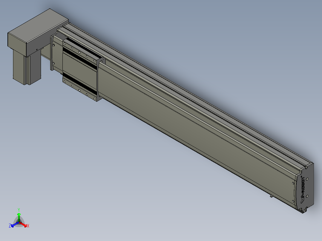 威洛博VBF17-S850-BRU正等轴测图