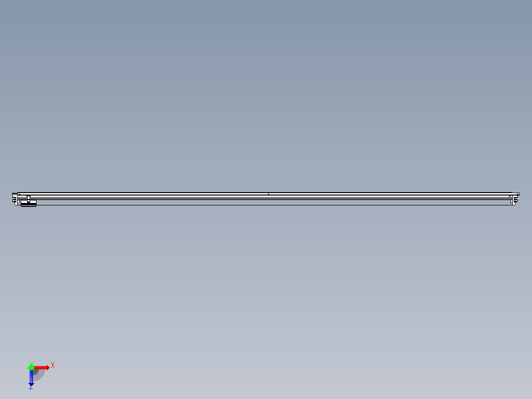 威洛博VL系列3d模型模组VL22H1Y-S3400俯视图
