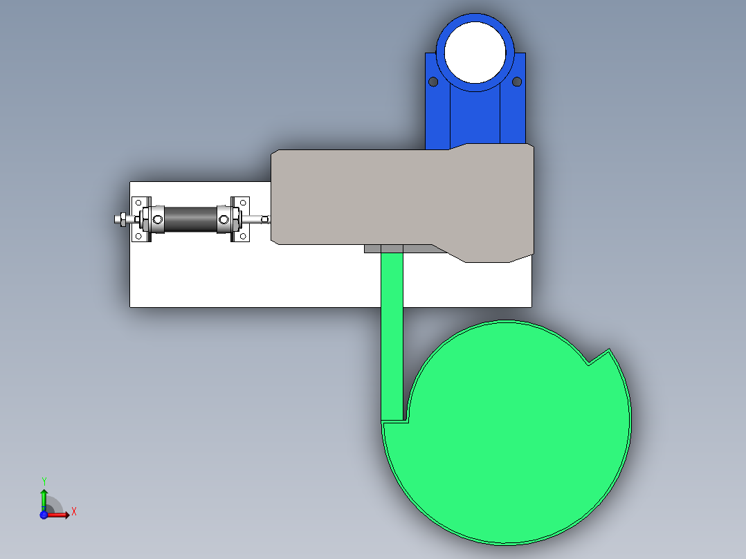 伺服攻丝机SW三维图 620146==100前视图