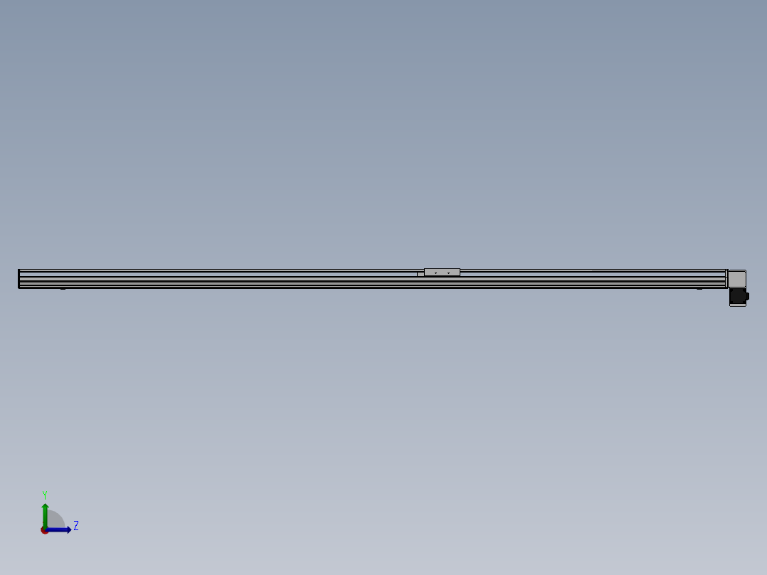精密模组MT140-L110-2500-RD-M40-C4左视图