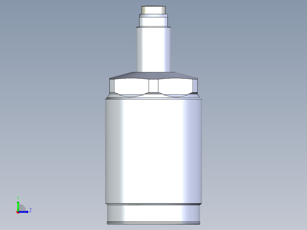KOSMEKLD0452-EQ多系列多零件图纸模型左视图