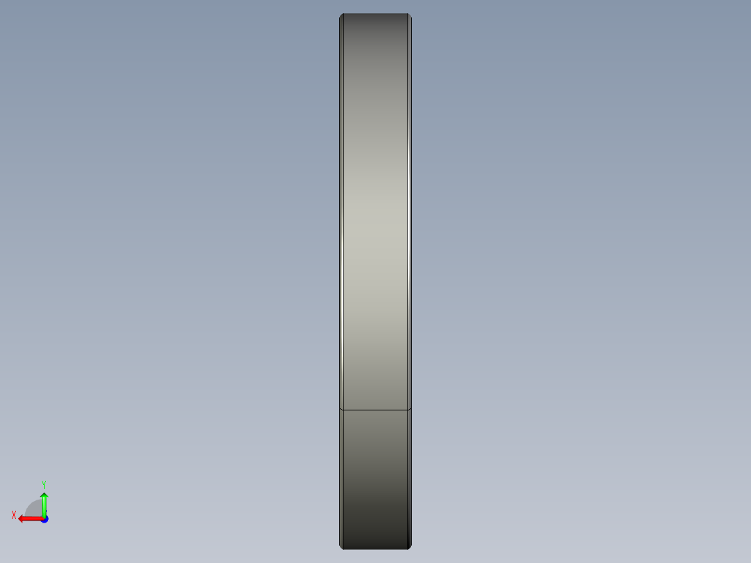 深沟球轴承16009后视图