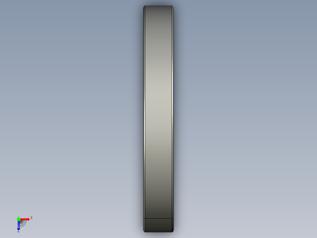 深沟球轴承16009俯视图