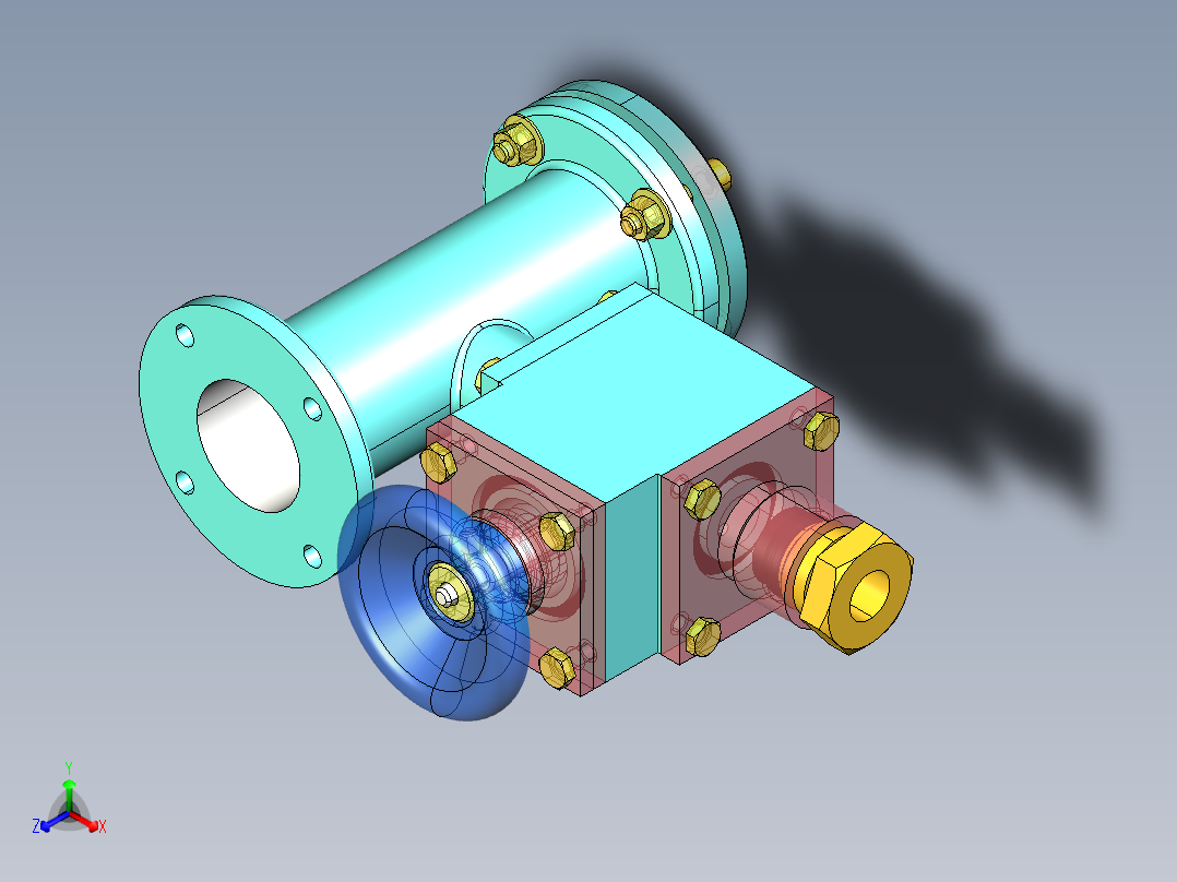 真空阀三维图==648998===350