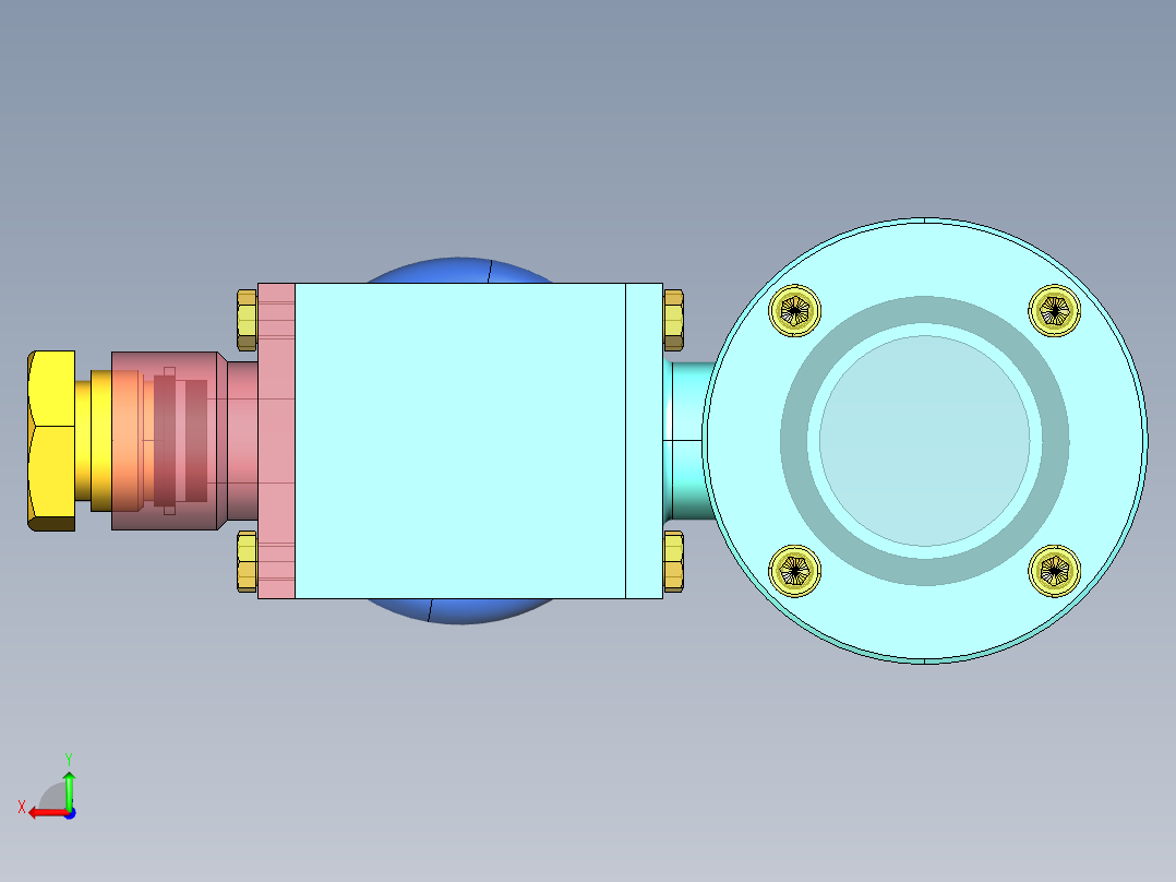 真空阀三维图==648998===350后视图