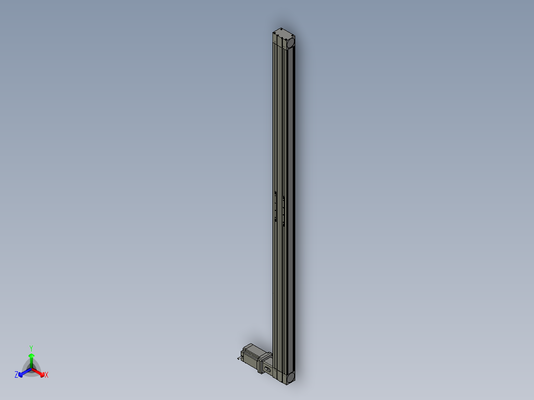 模组FBL100E1800-R正等轴测图