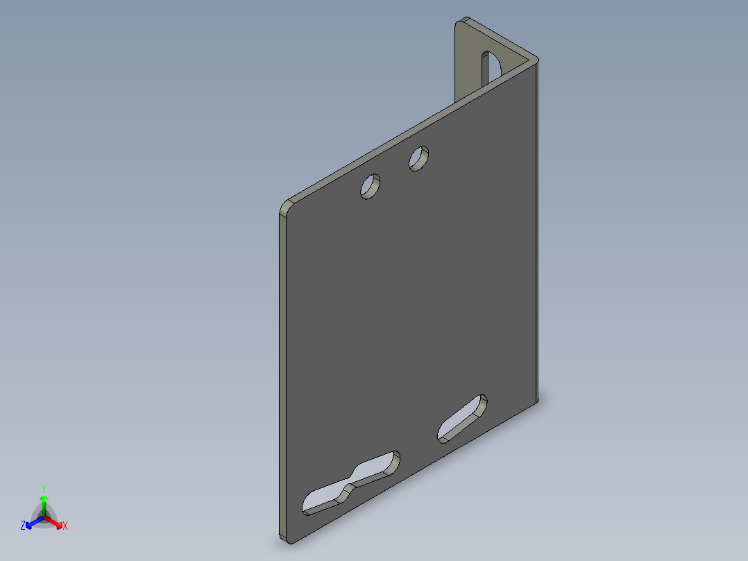 基恩士LV-H35F(62F)Bracket1_kc图纸模型