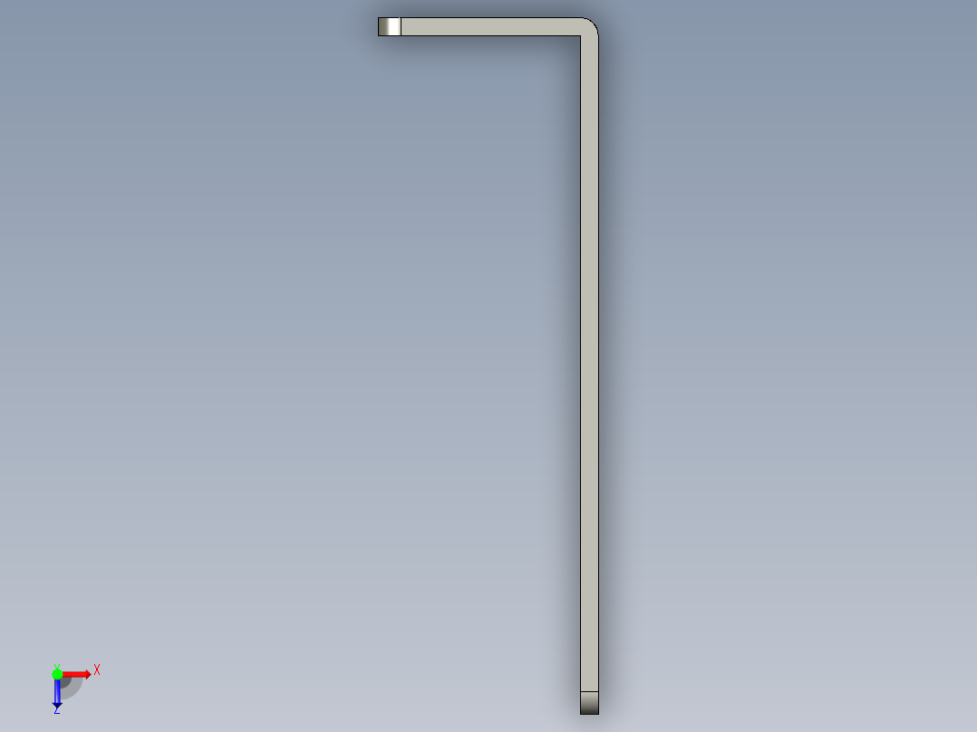 基恩士LV-H35F(62F)Bracket1_kc图纸模型俯视图