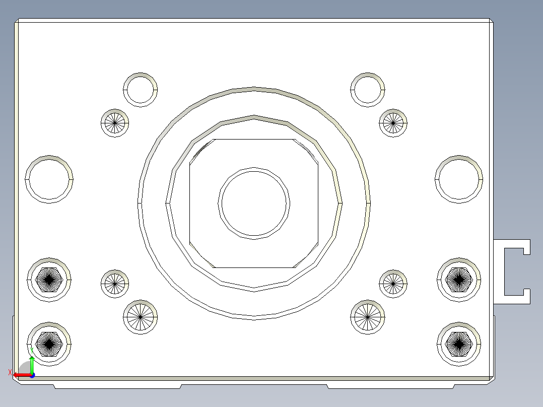 钢基模组-TPA-KSR-6005C-400A1-M-F0S0后视图