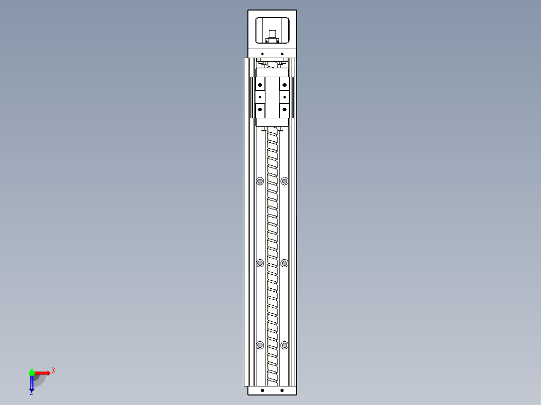 钢基模组-TPA-KSR-6005C-400A1-M-F0S0俯视图