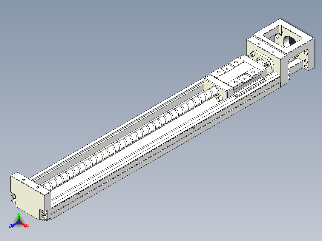 钢基模组-TPA-KSR-6005C-400A1-M-F0S0正等轴测图