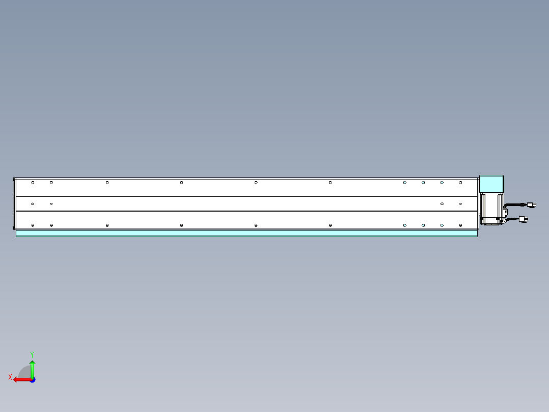 威洛博VBF同步带传动一般环境VBF14-L45-S950-BRD-ZP40-C3后视图