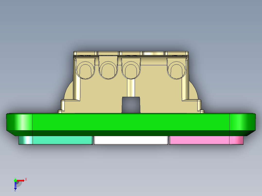 飞利浦-三开开关 STP俯视图