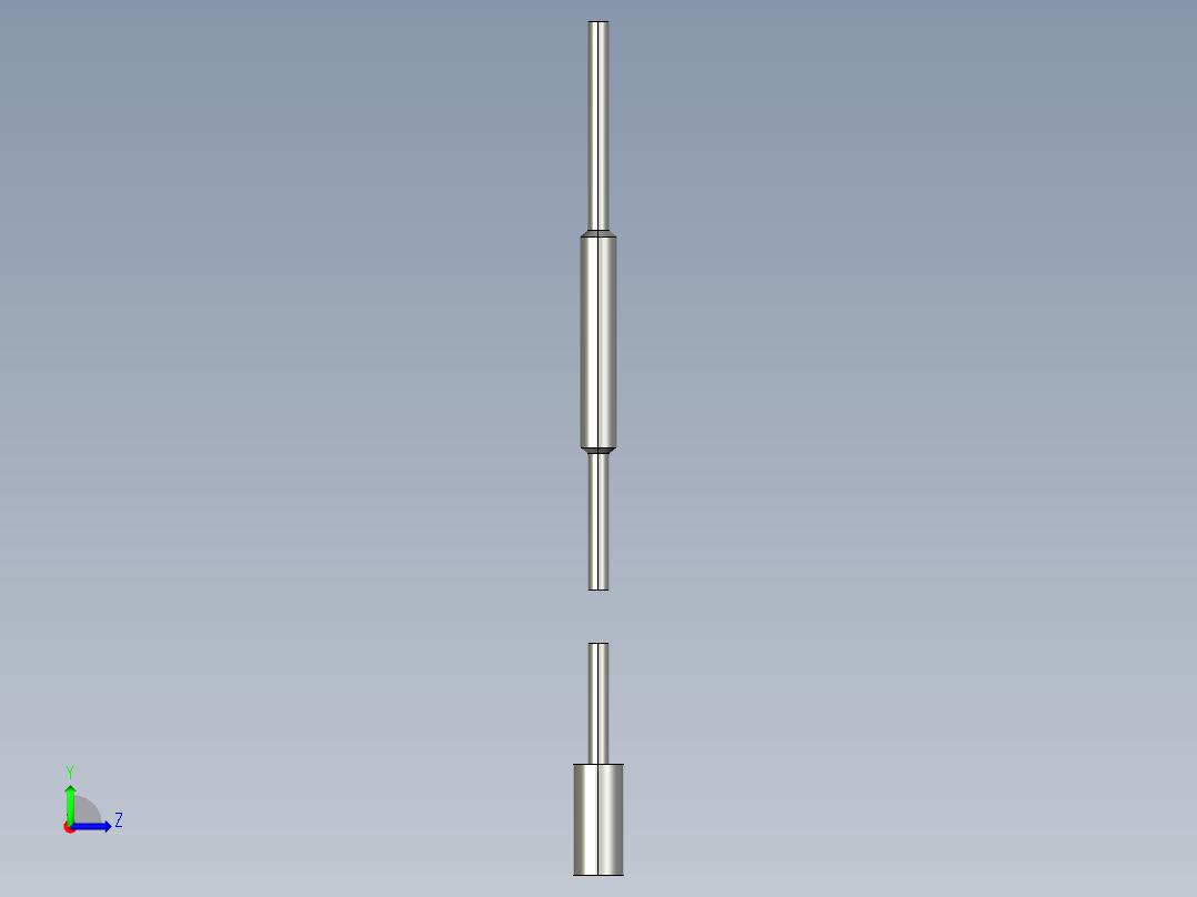 基恩士EM-080_kc图纸模型左视图