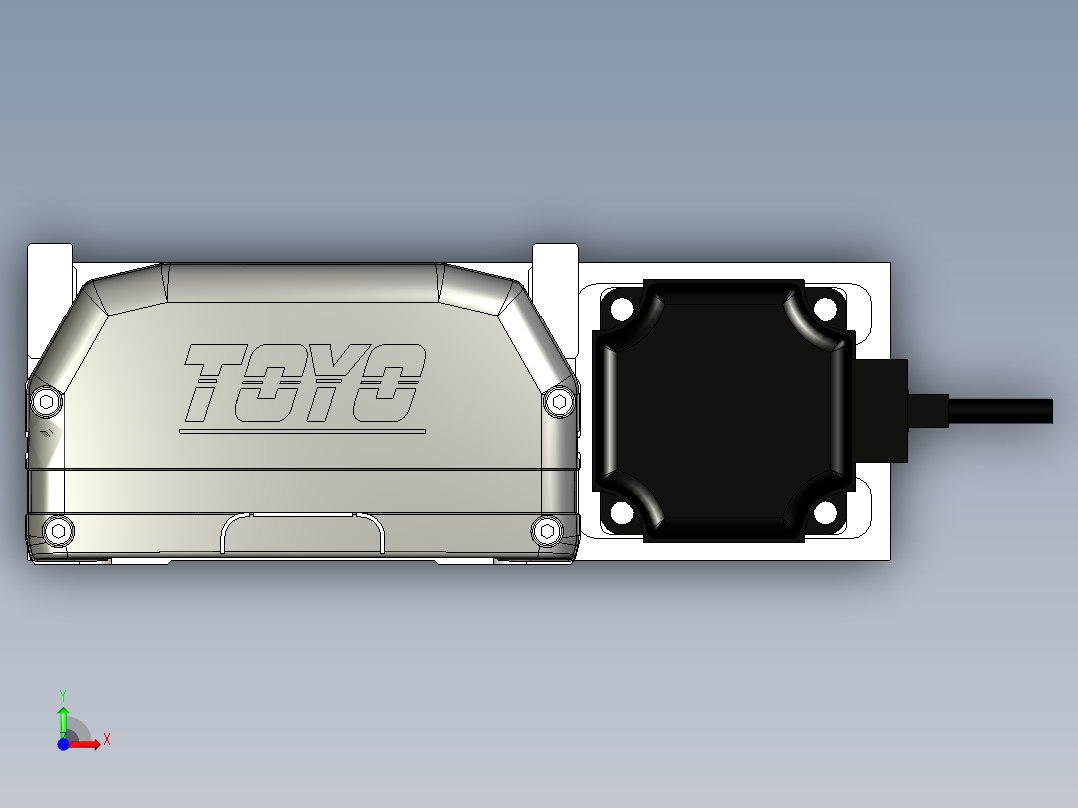 Toyo东佑达直线模组-ETH14-250-BR-400W-A2前视图