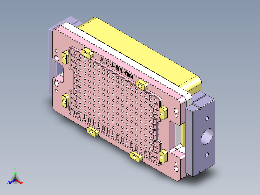 UX390-A-DY-CNC4-0728正等轴测图