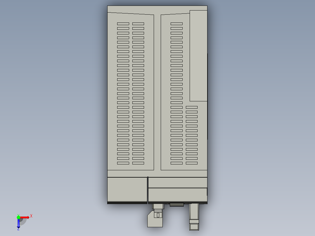 MDDKT3530E伺服控制器俯视图