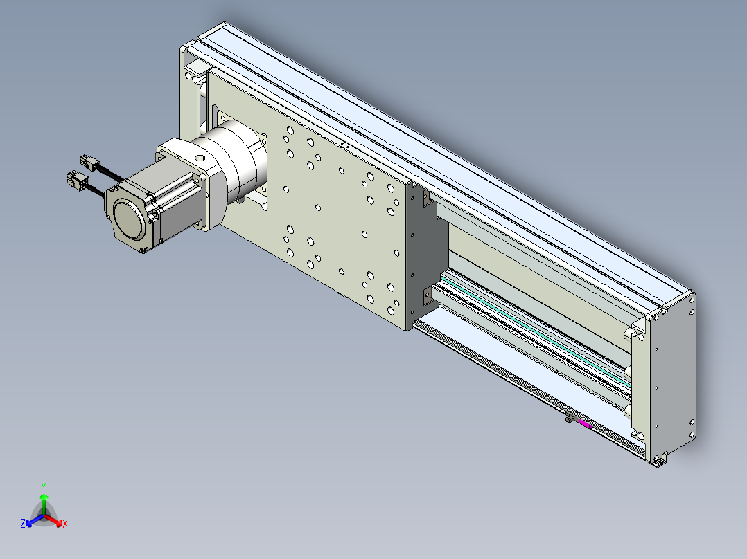 威洛博VG 系列模组VG22-L50π-S350-BC-ZP75B-C3-K正等轴测图