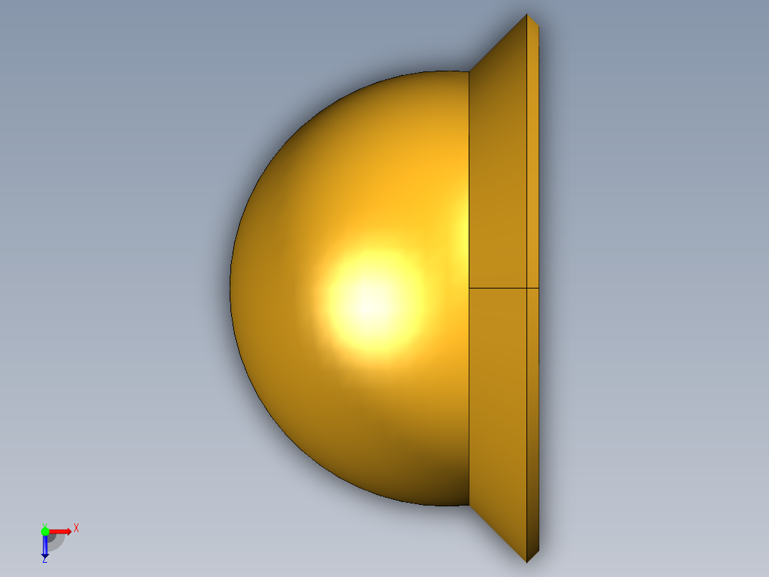 扩口式工业通用硬管接头Seal Bonnet 3GF-10俯视图