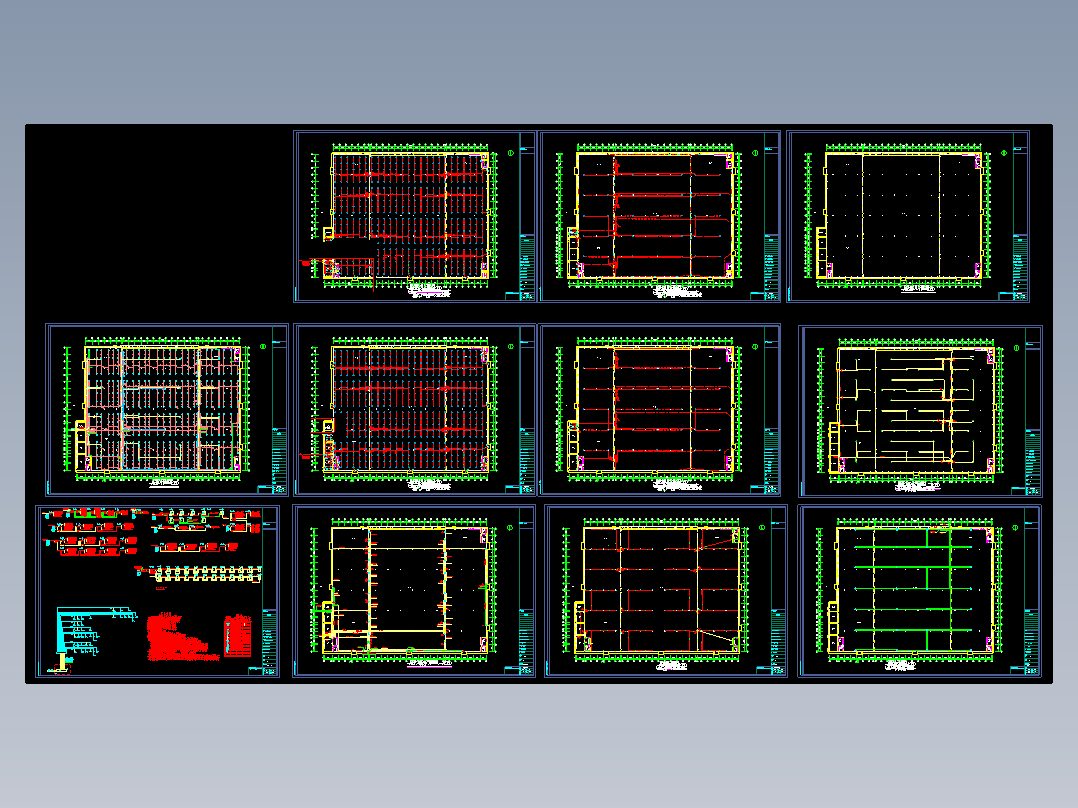 长春某厂房电气照明详细施工图