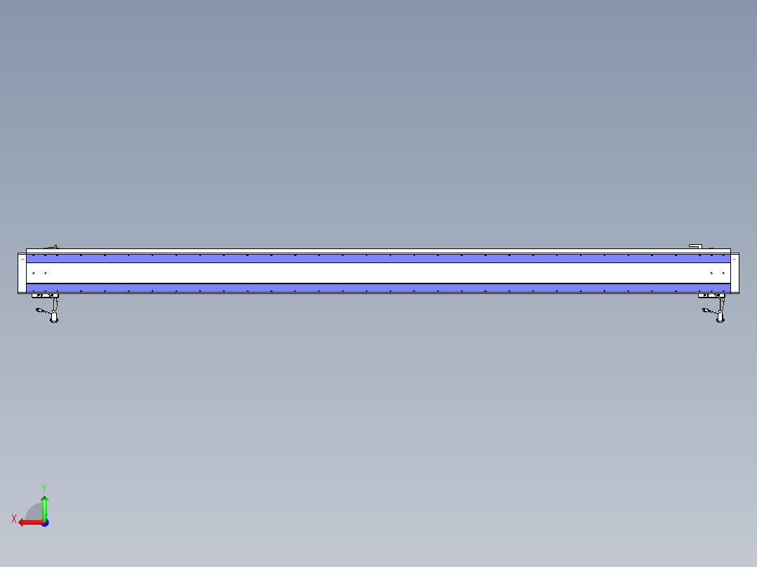 威洛博VL系列3d模型模组2VL17E1Y-S2650后视图
