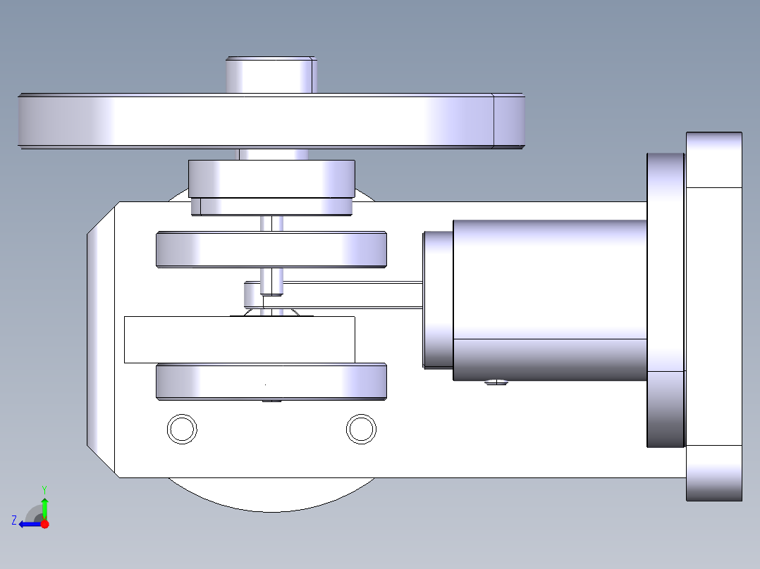 发动机 (12)右视图