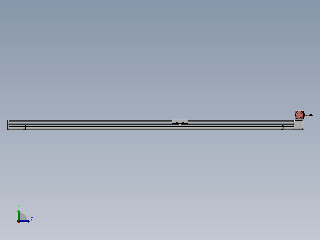 精密模组MT170-L125-2500-RU-M75-C4左视图