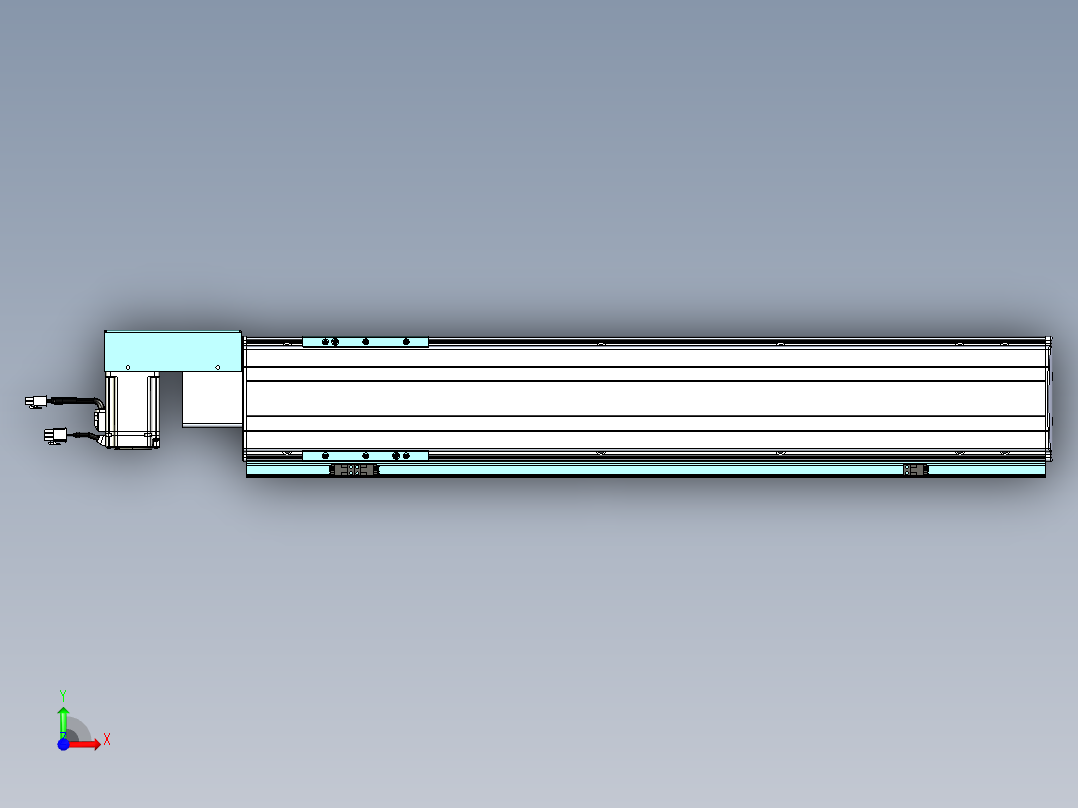 威洛博VBF同步带传动一般环境VBF14-L45-S600-BR-ZP40-C3前视图