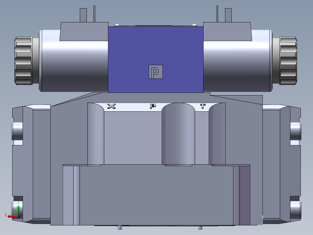 力士乐液压阀-4WEH16E后视图