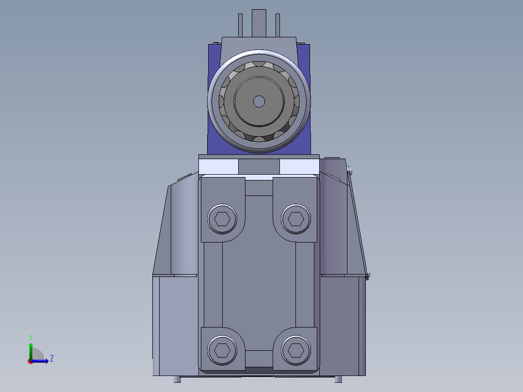 力士乐液压阀-4WEH16E左视图