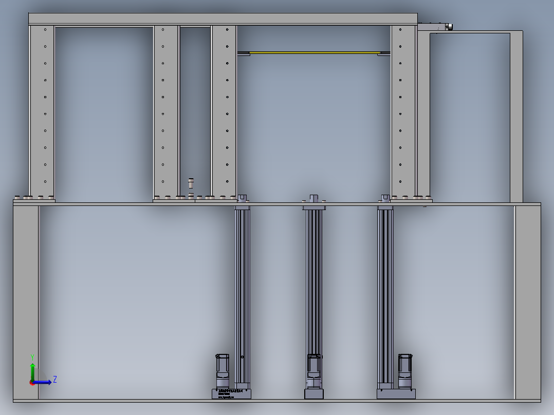板件自动上料装 SW+CAD+001左视图