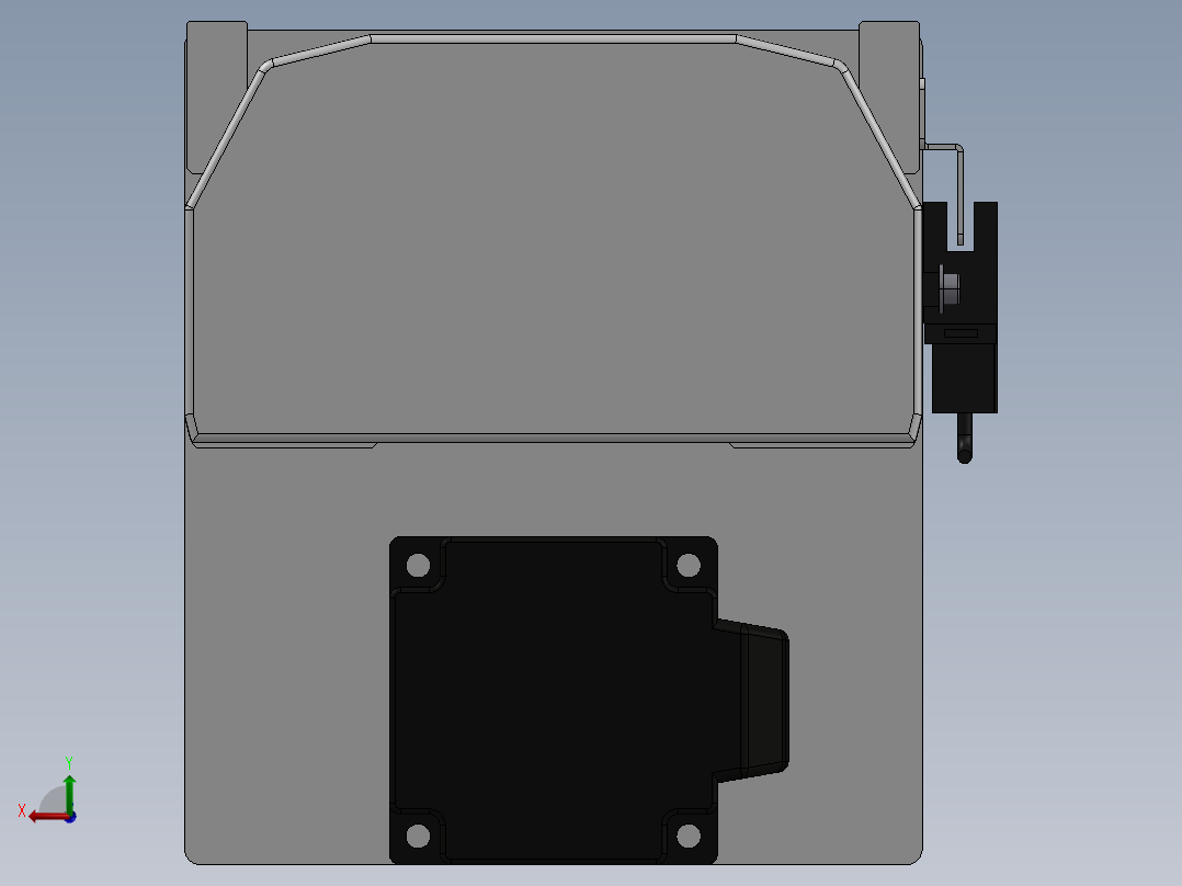 精密模组MY140-T10-700L-BM-P40B-C4-C后视图