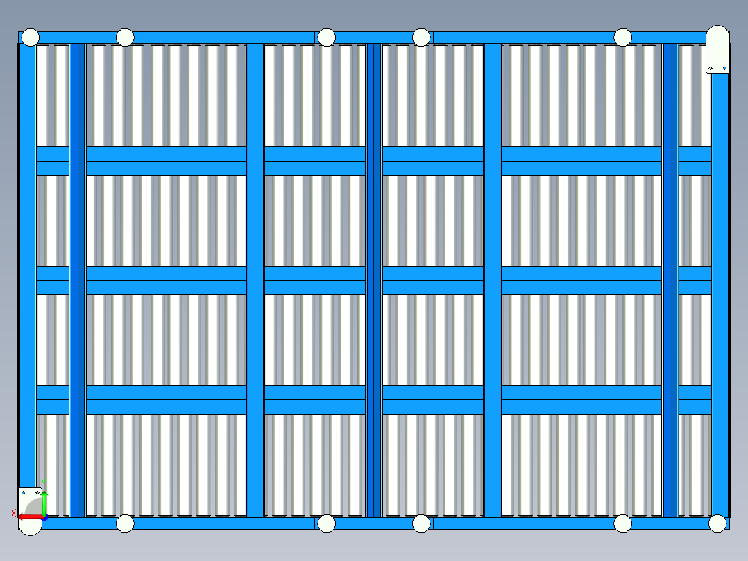 重型滚筒输送机heavy-duty-roller-conveyor-stp后视图