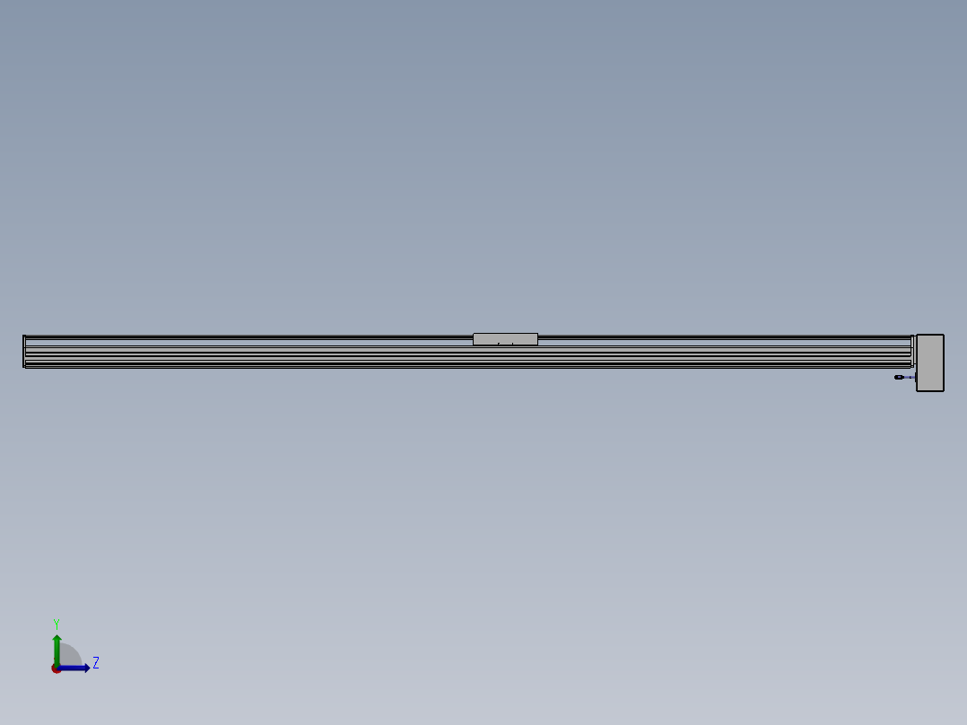精密模组MT220-L150-2800-LD-M75-C4左视图